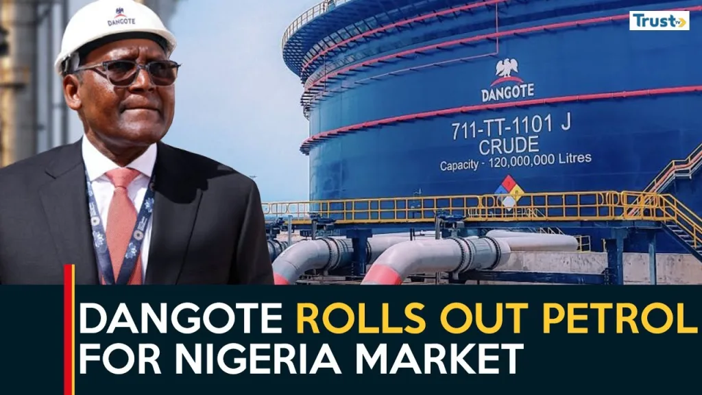 Dangote refinery rolls out the first shipment of petrol to local market today