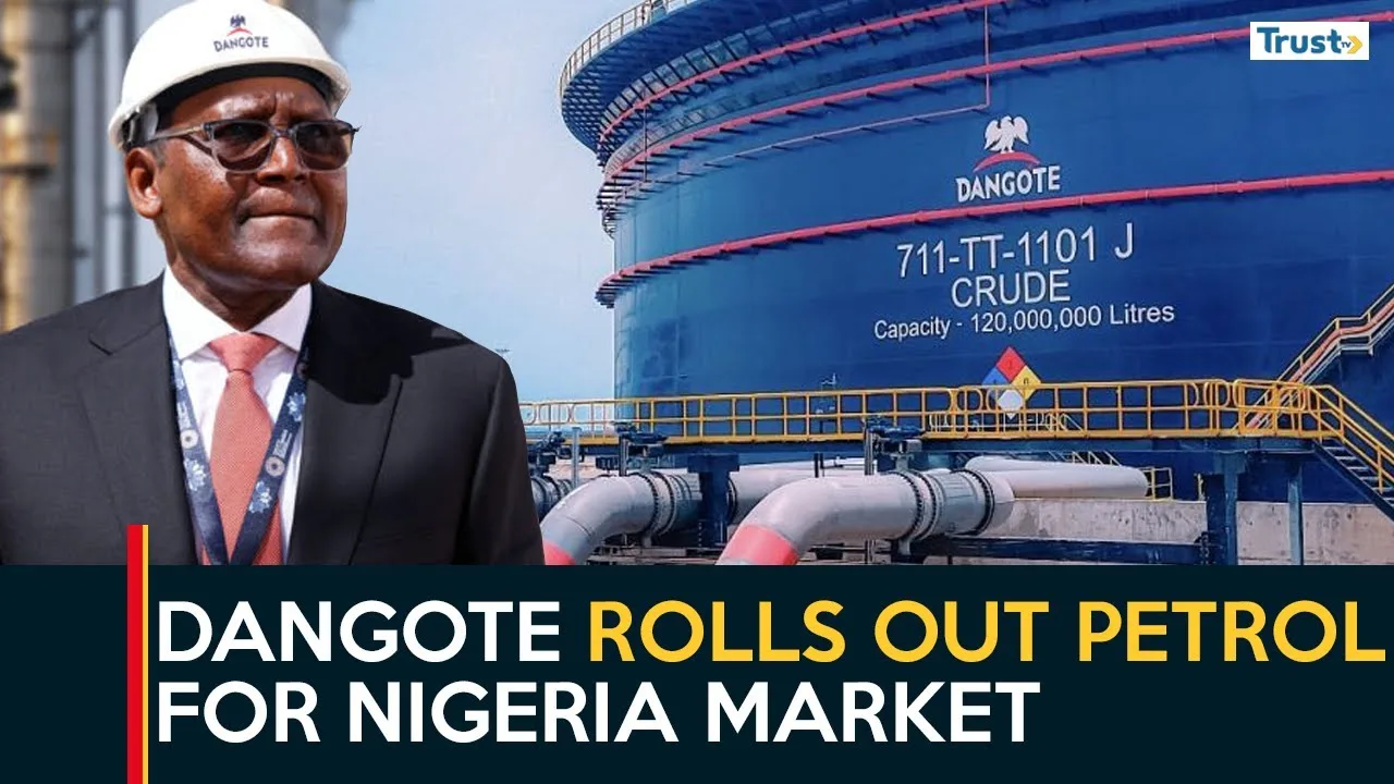 Dangote refinery rolls out the first shipment of petrol to local market today
