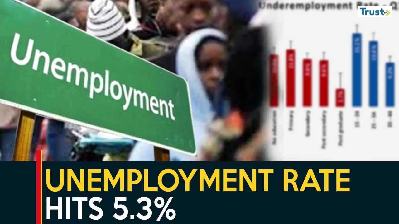 Nigeria’s unemployment rate hits 5.3% in q1 2024