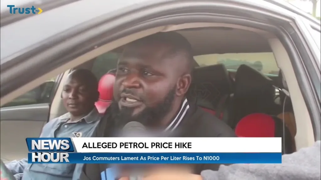 Jos commuters lament as price per litre rises to N1000