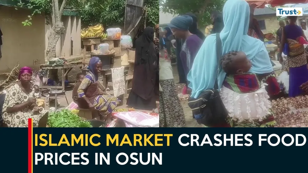 Islamic market crashes food prices in Osun