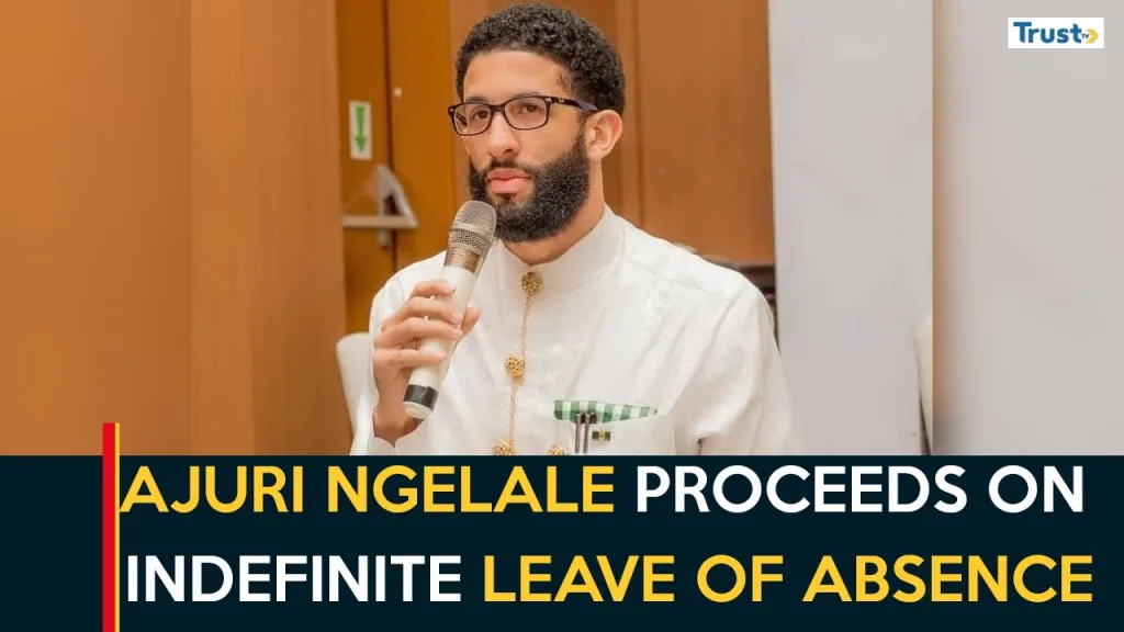Presidential spokesman Ajuri Ngelale proceeds on indefinite leave of absence + more trends