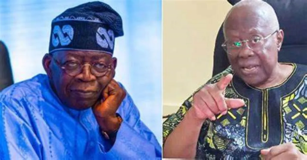 Call Wike to Order, Bode George Tells Tinubu.