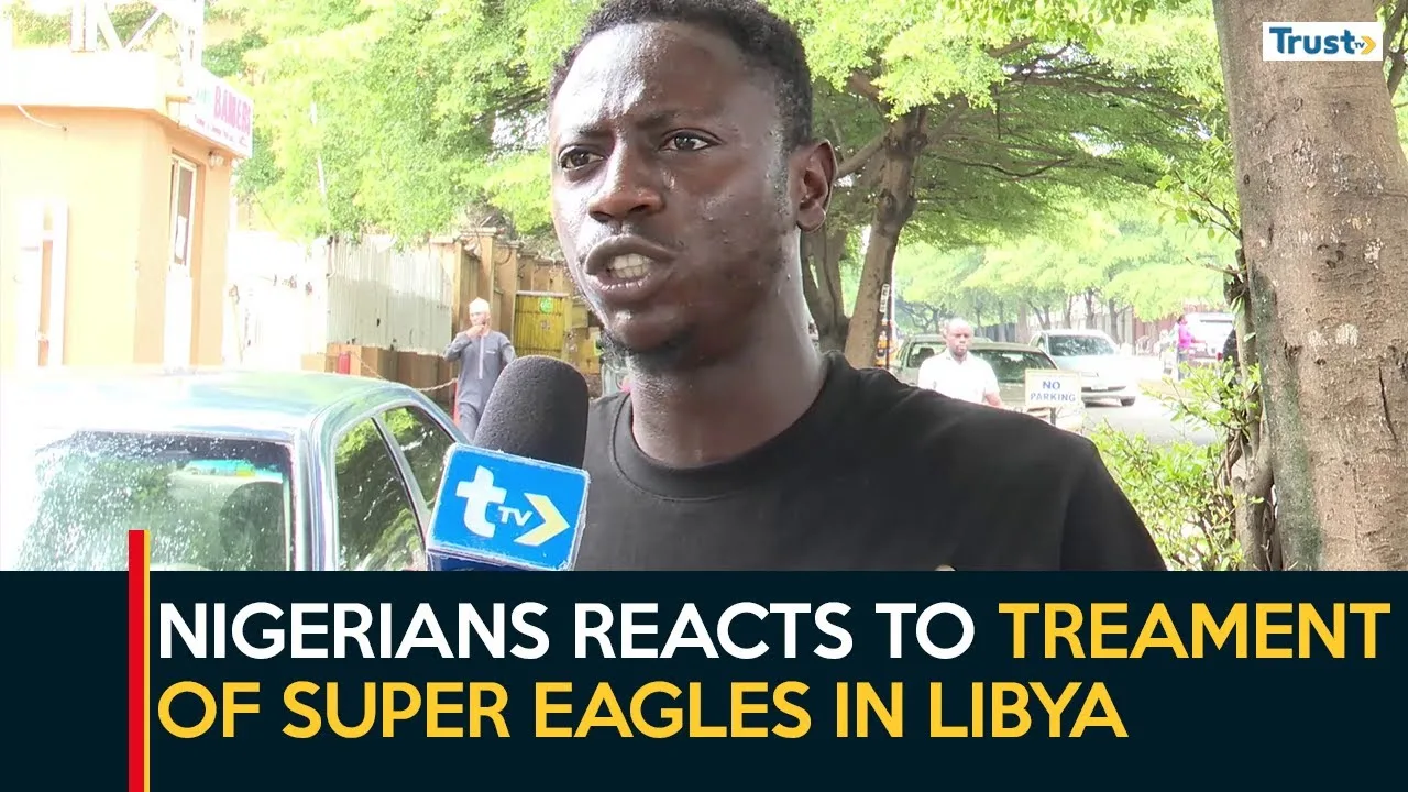AFCON 2025 Qualifiers: Nigerians reacts to ill-treament of Super Eagles in Libya