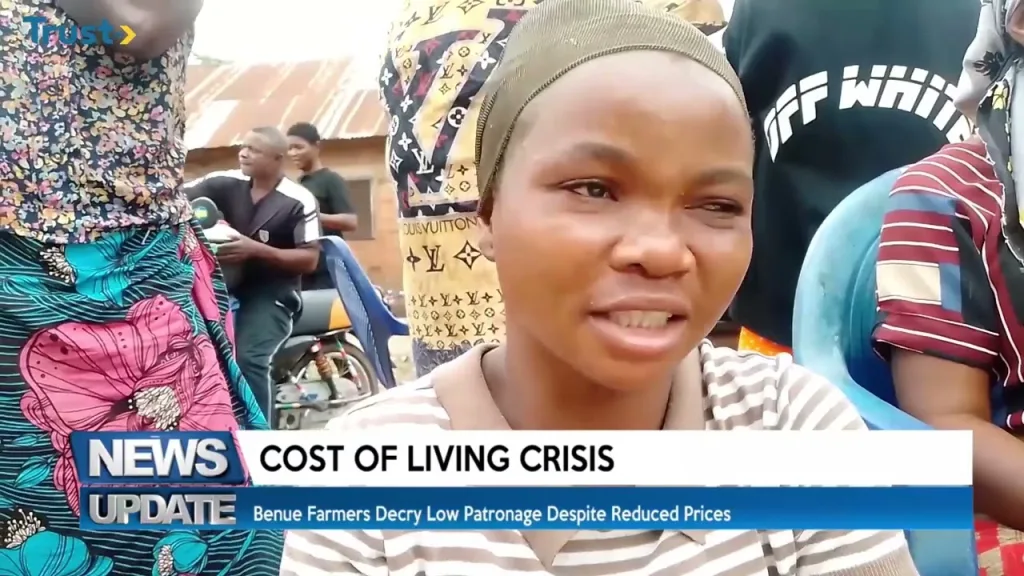 Benue farmers decry low patronage despite reduced prices