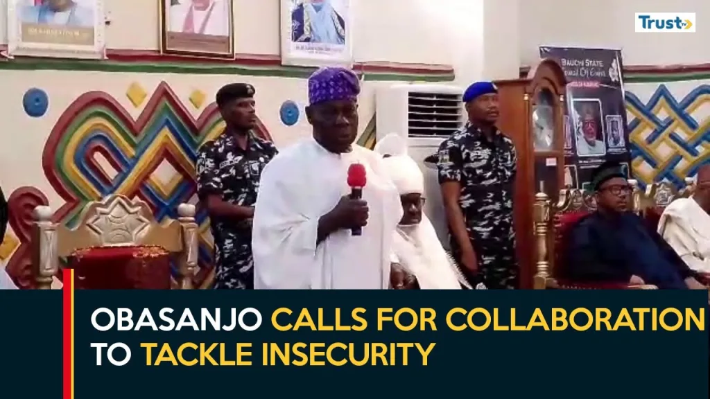 National Security: Former president Obasanjo advocates collaboration