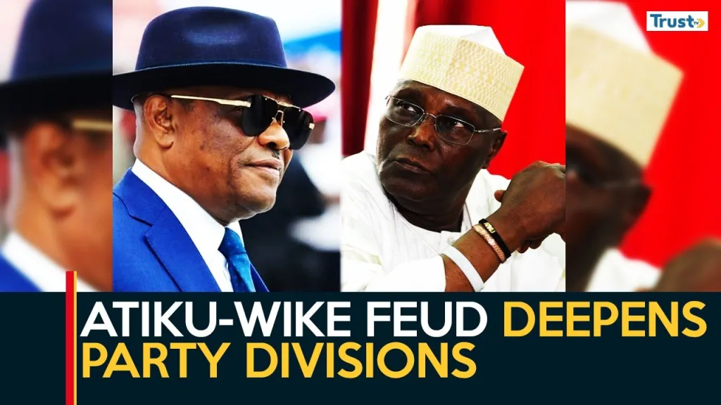 PDP Crisis: Atiku-Wike feud deepens party divisions