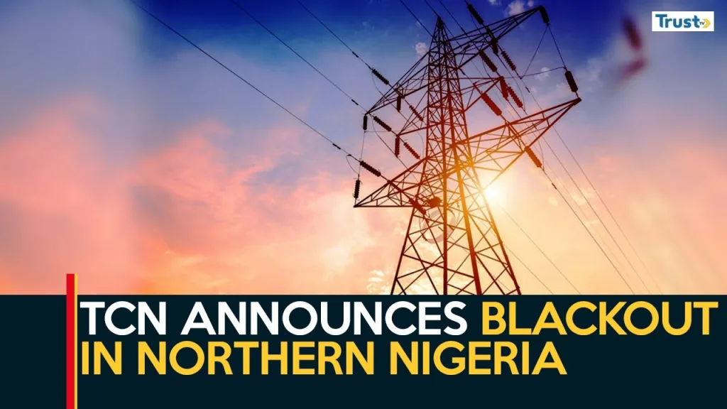 TCN announces blackout in Northern Nigeria due to transmission line tripping