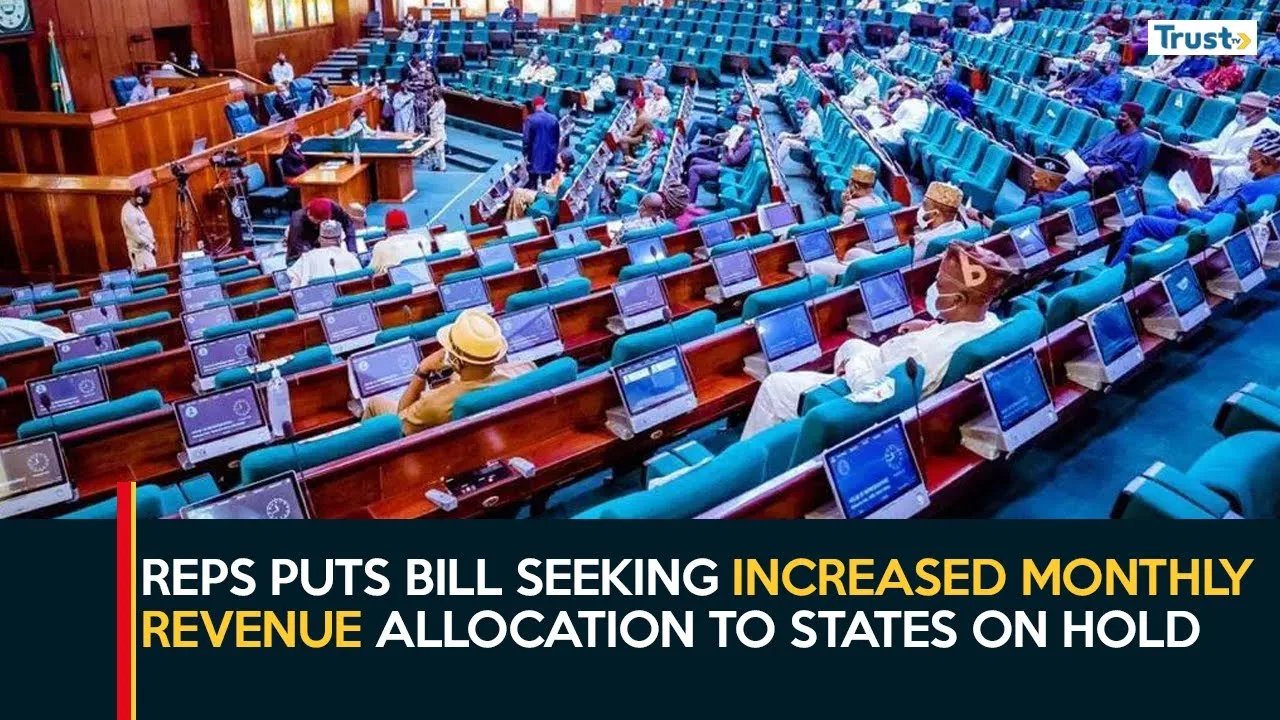 Reps puts bill seeking increased monthly revenue allocation to states on hold