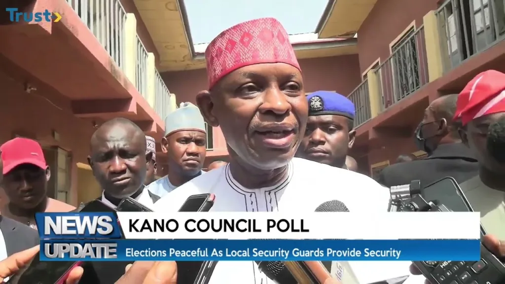 Kano Council Poll: Elections peaceful as local security guards provide security