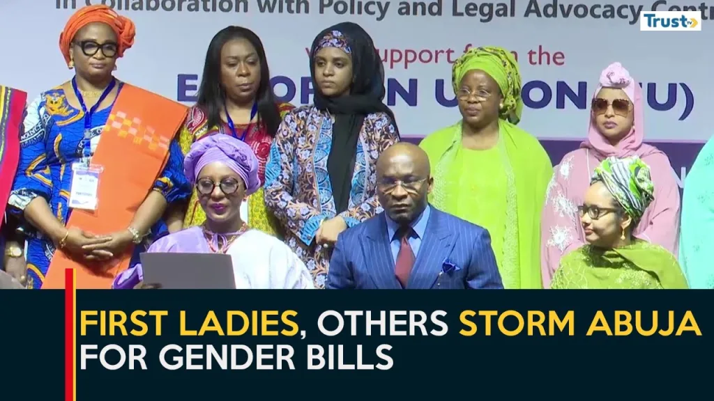 Constitution Review: First Ladies, female party leaders, others storm Abuja for gender bills