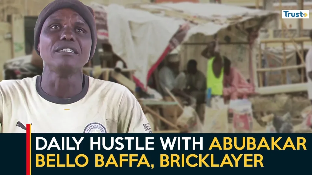 Abubakar Bello Baffa, bricklayer