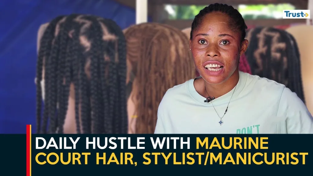 Maurine Court, hair stylist/manicurist