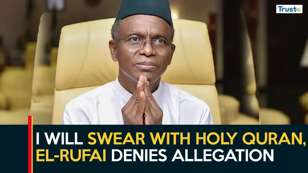 I will swear with Holy Quran, El-Rufai denies corruption allegation + more stories