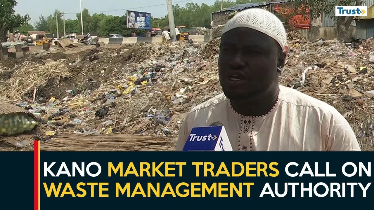 Kano Dump Site: Yarlemo market traders call on waste management authority to evacuate refuse