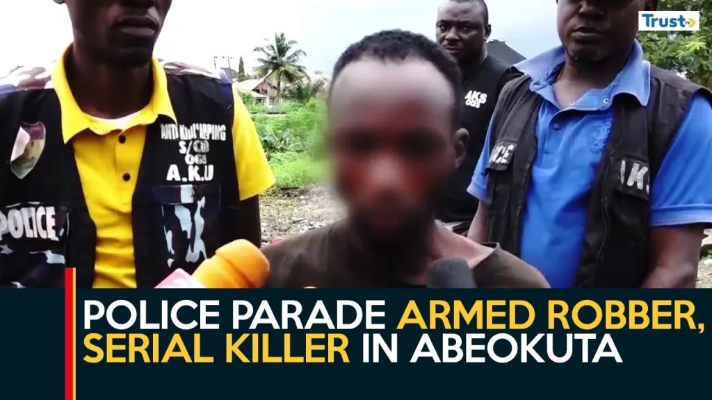 Police parade armed robber, serial killer in Abeokuta