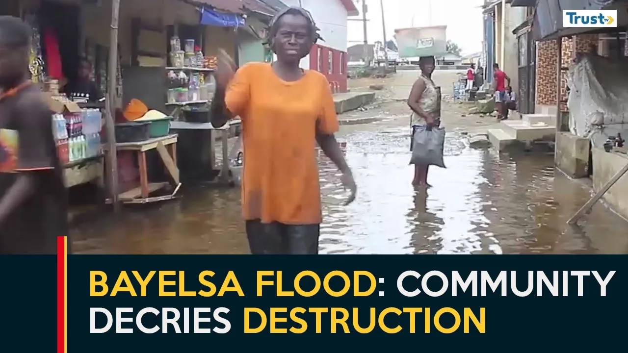 Bayelsa Flood: Community decries destruction, calls for temporary shelters for displaced residents