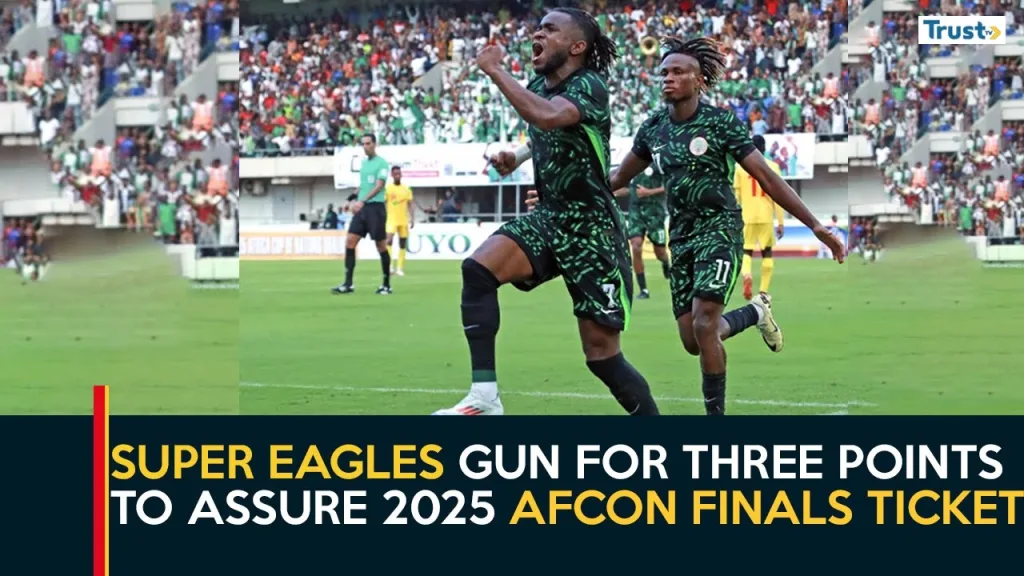 Super Eagles gun for three points to assure 2025 AFCON finals ticket