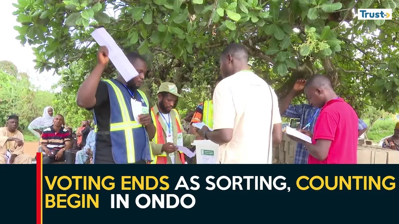 Ondo Governorship Election: Voting ends as sorting and counting begin