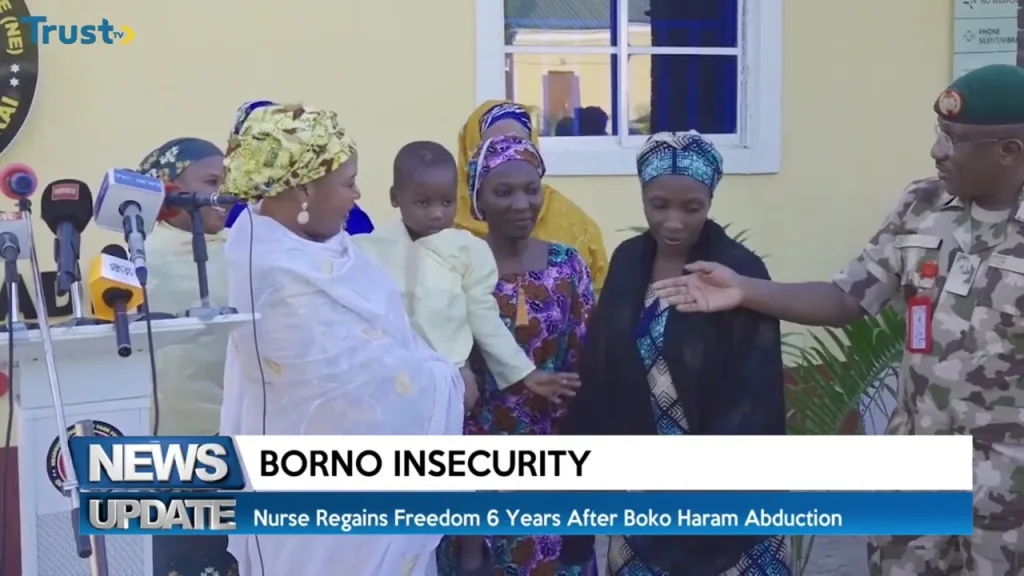 Borno Insecurity: Nurse regains freedom 6 years after Boko Haram abduction