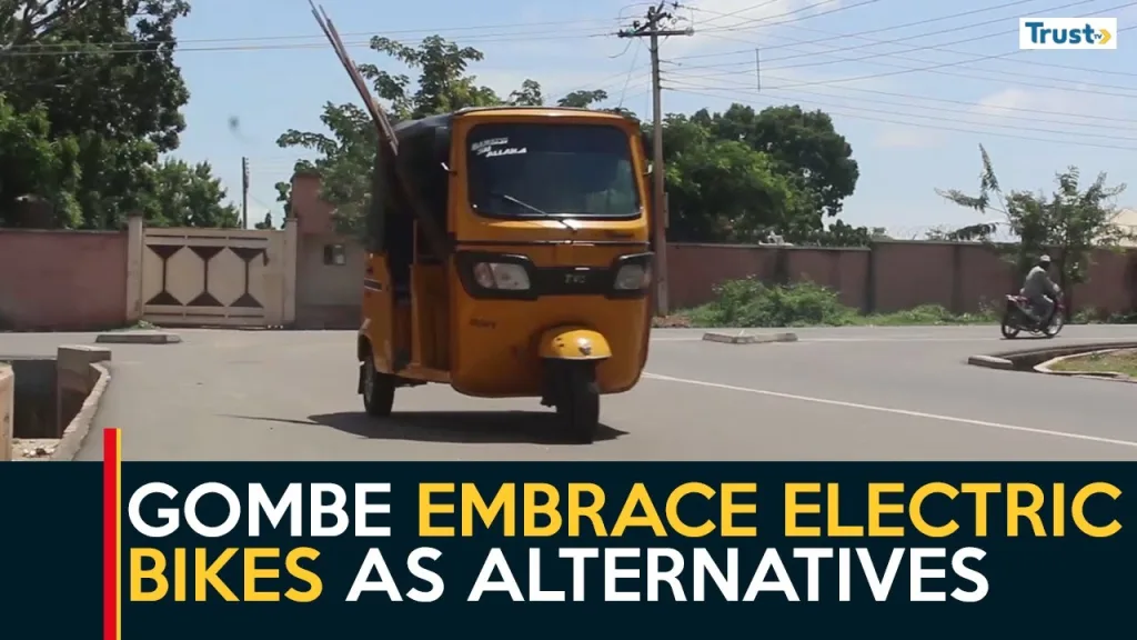 Gombe residents embrace electric bikes as alternatives