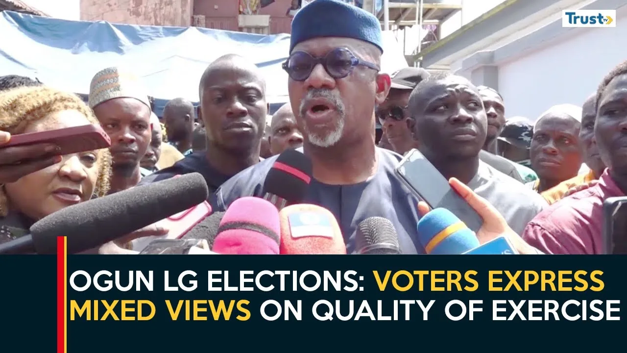 Ogun LG Elections: Voters express mixed views on quality of exercise