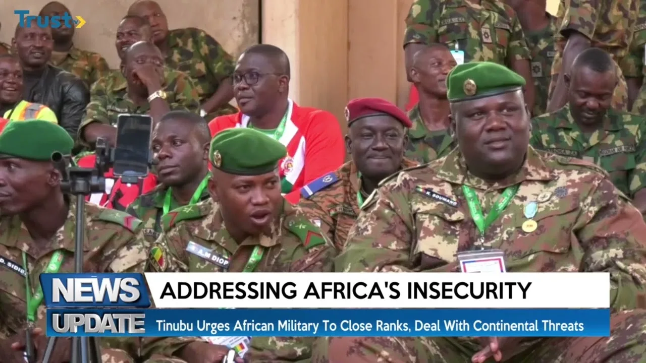 Tinubu urges African military to close ranks, deal with continental threats