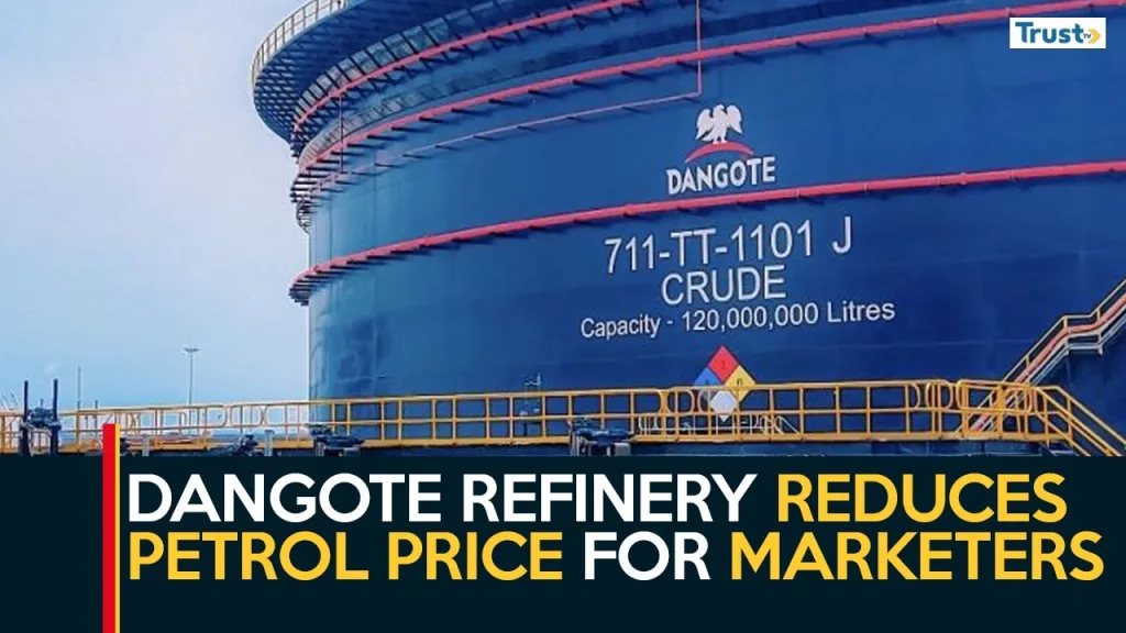 Dangote refinery reduces petrol price for marketers + more trends