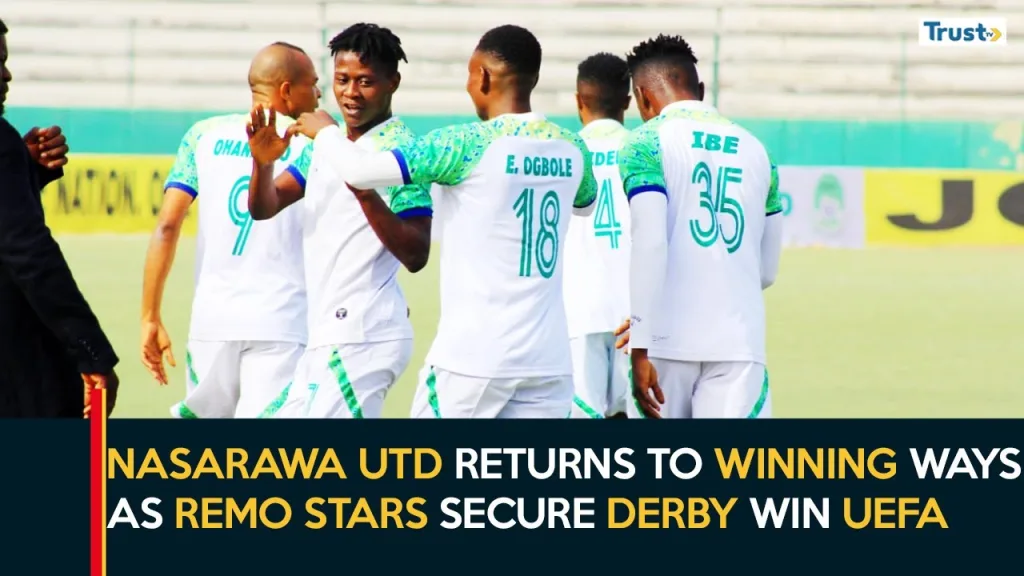 NPFL: Nasarawa Utd returns to winning ways as Remo Stars secure derby victory + more stories 