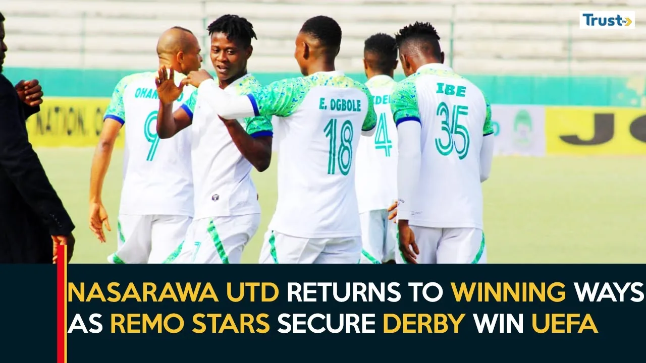 NPFL: Nasarawa Utd returns to winning ways as Remo Stars secure derby victory + more stories 