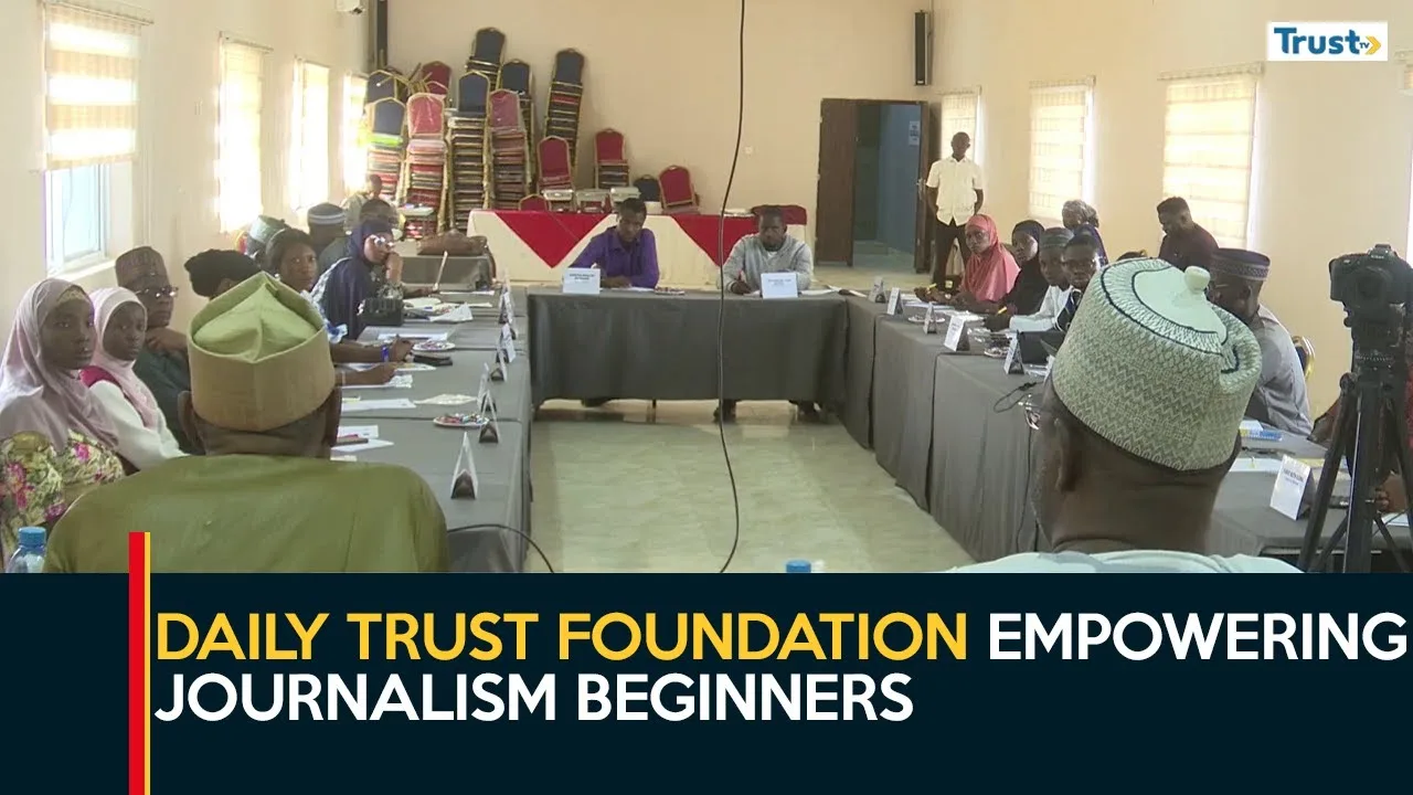 Daily Trust Foundation empowering journalism beginners