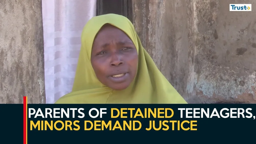 Hunger Protest: Parents of detained teenagers, minors demand justice