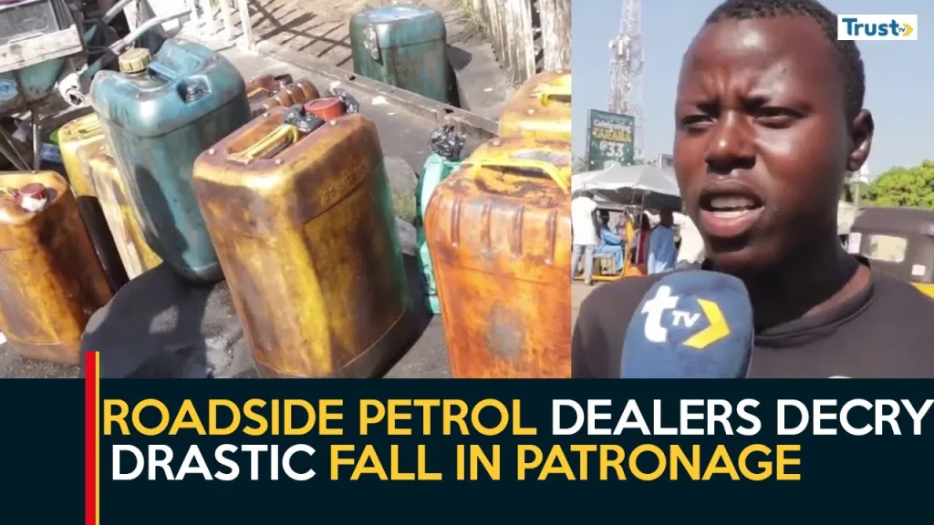 Jalingo roadside petrol dealers decry drastic fall in patronage