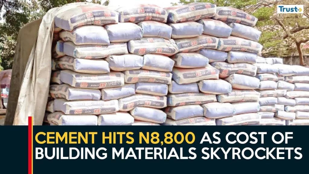 Newspaper Review: Cement hits N8,800 as cost of building materials skyrockets – Daily Trust