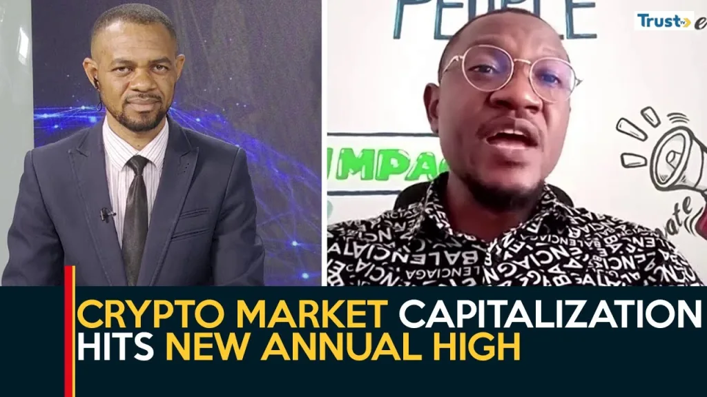 Crypto market capitalization hits new annual high