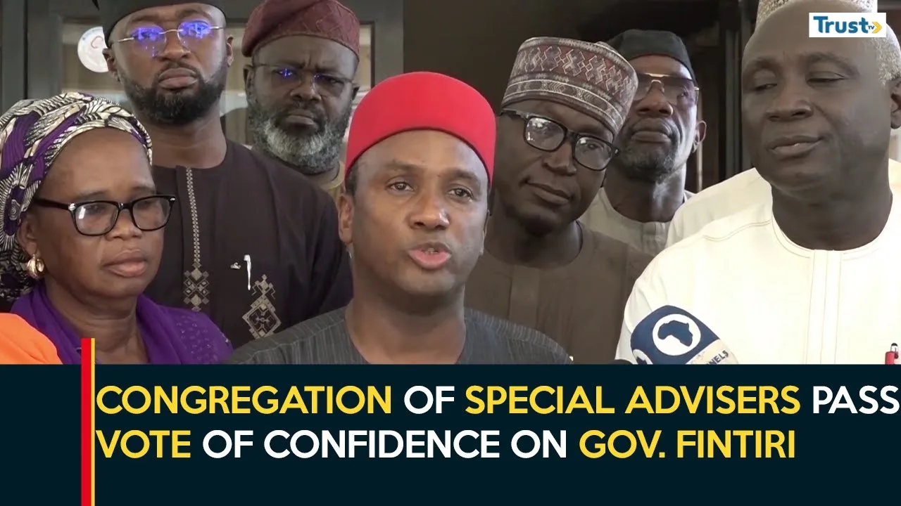 Congregation of special advisers pass vote of confidence on Gov. Fintiri