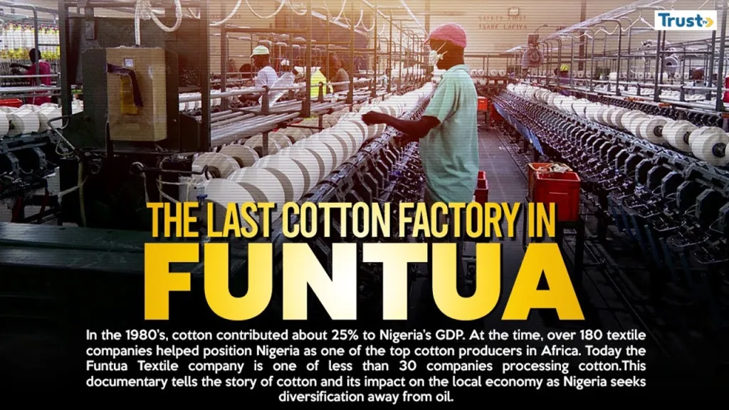 The last cotton factory in Funtua | Documentary promo