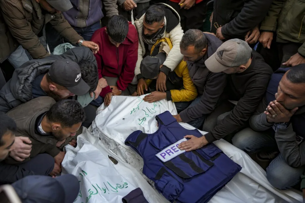 Five Journalists Killed in Gaza Airstrike