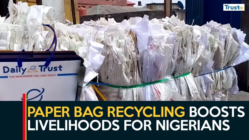 Trash To Cash: Paper bag recycling boosts livelihoods for Nigerians