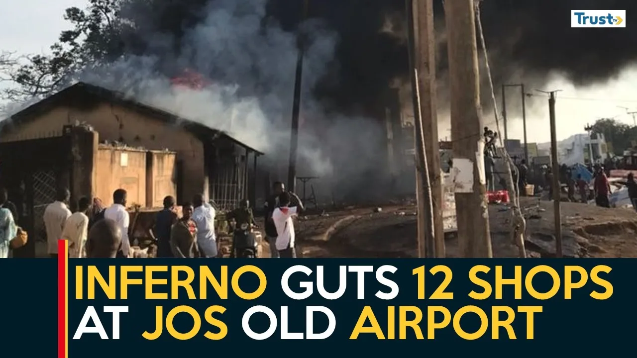 Plateau Fire: Inferno guts 12 shops at Jos old airport