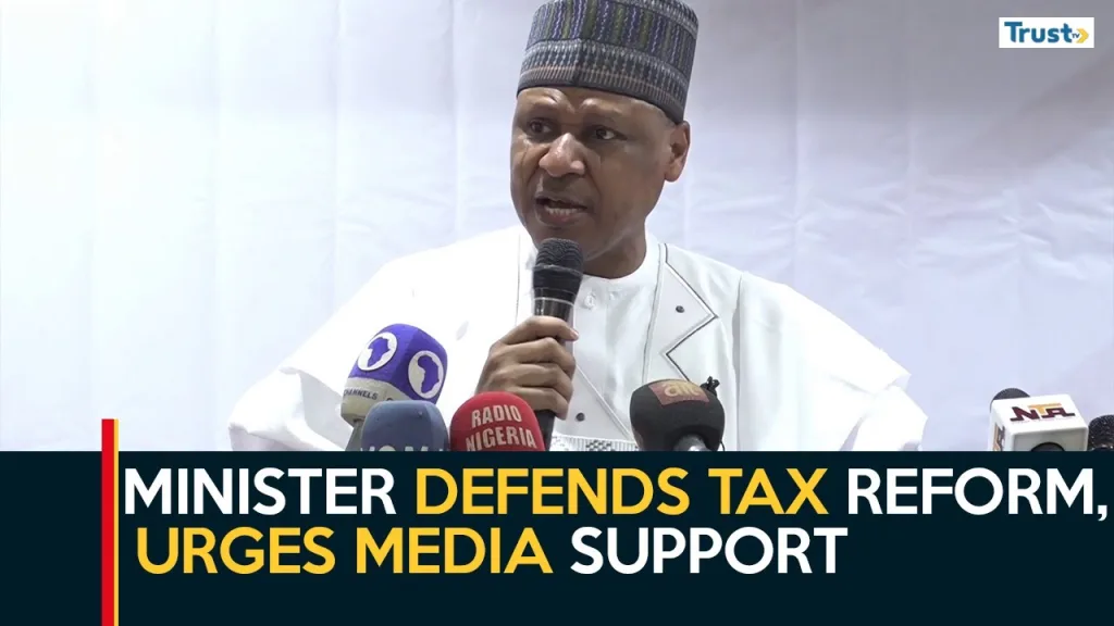 Minister defends Tax Reform, urges media support