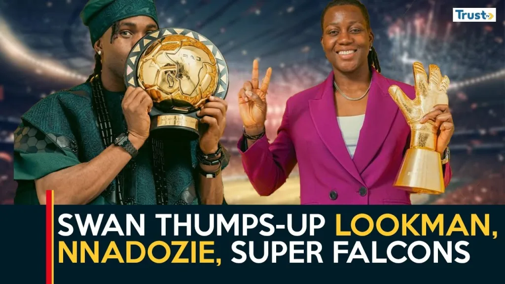 SWAN thumps-up Lookman, Nnadozie and Super Falcons + more stories