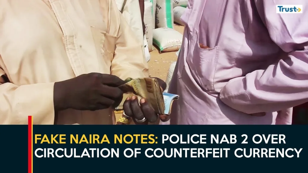 Fake Naira Notes: Police nab 2 over circulation of counterfeit currency