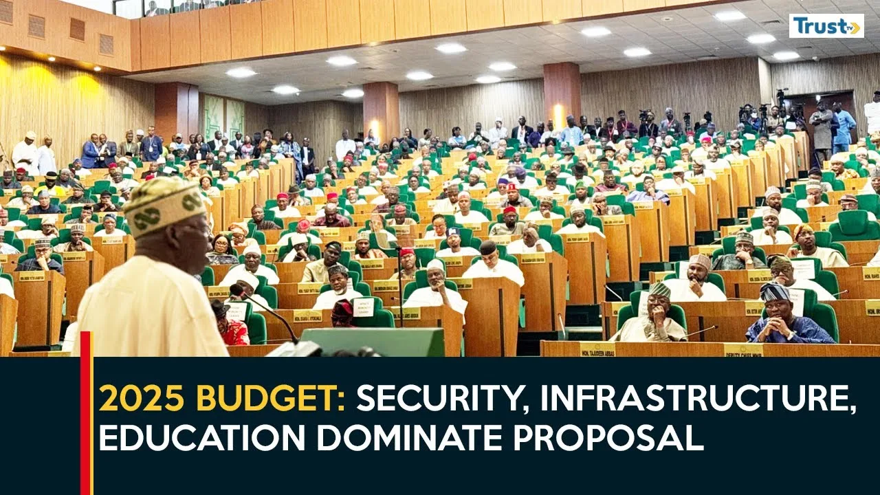 2025 Budget: Security, infrastructure, education dominate Tinubu’s N47.9tn proposal