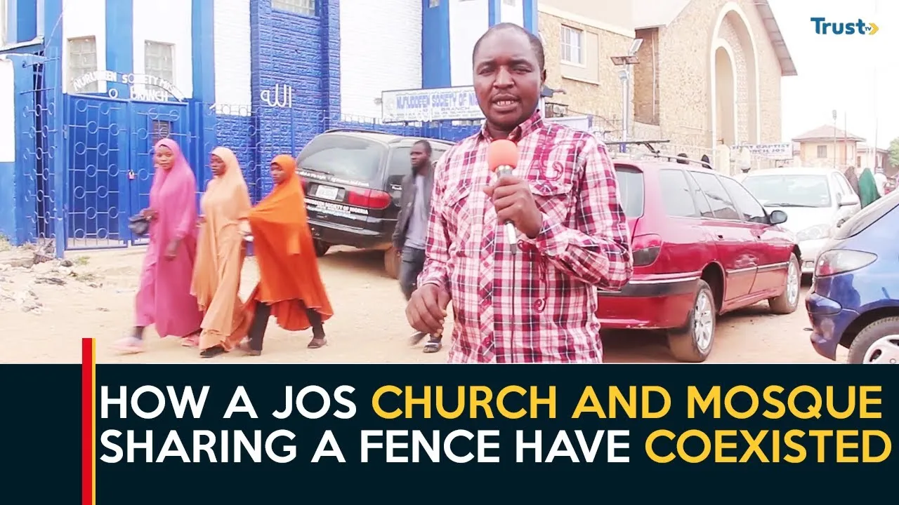 Religious Tolerance: How a Jos church and mosque sharing a fence have coexisted for 100 years