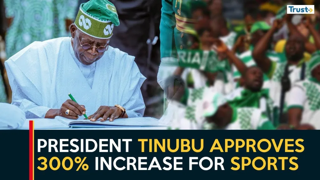 2025 Budget: President Tinubu approves 300% increase for sports