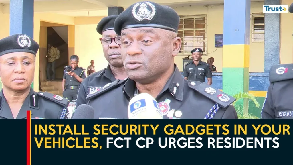 FCT Security: Install security gadgets in your vehicles, FCT CP urges residents