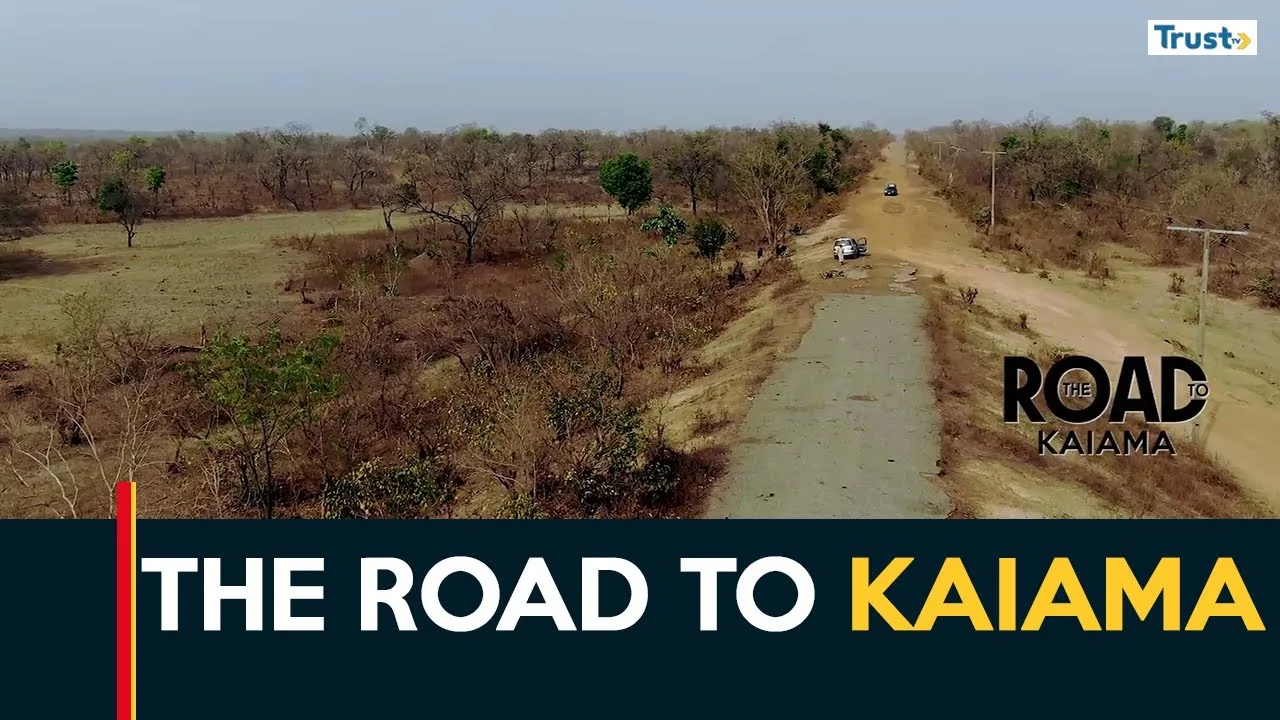 The road to Kaiama
