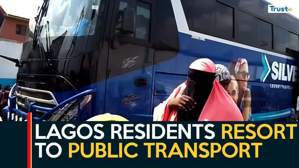 Lagos residents resort to public transport as fuel costs impacts private car owners
