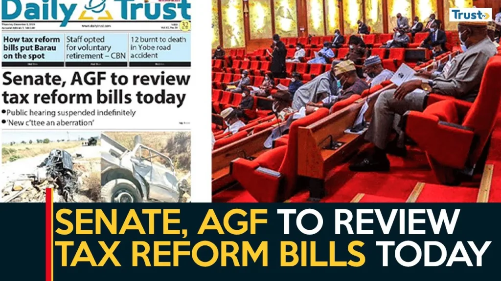 Newspaper Review: Senate, AGF to review Tax Reform Bills today + more